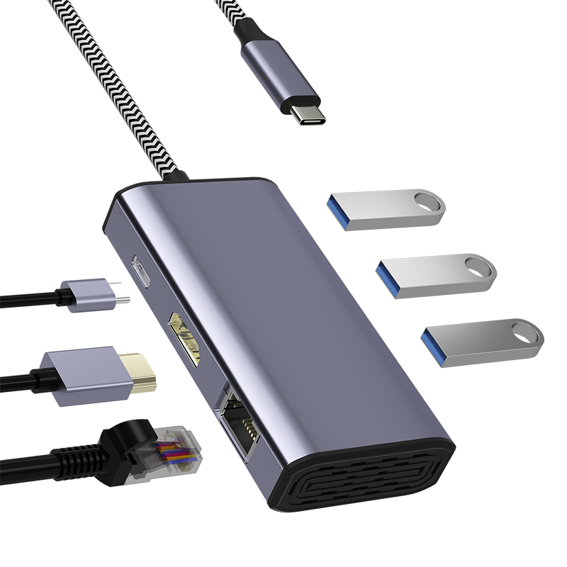 ysllink.com-USB-C Docking Station-TC-602F