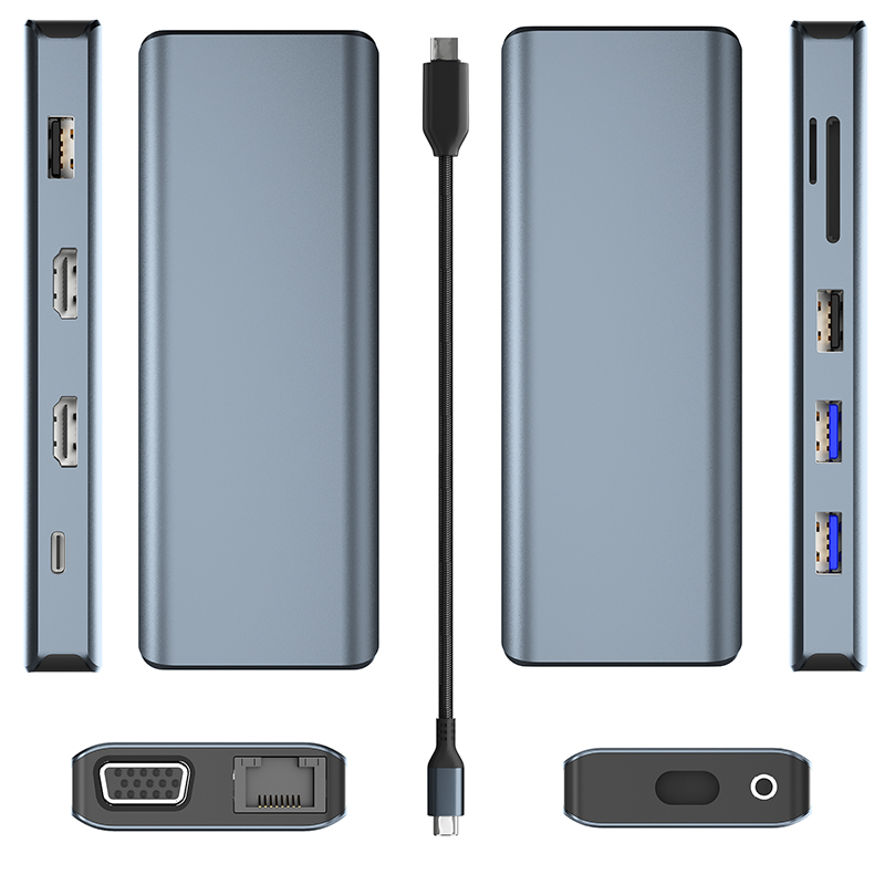 ysllink.com-USB-C Docking Station-TC-1201B